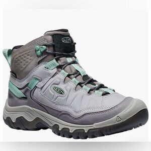 Keen Gray and Teal Athletic Shoes